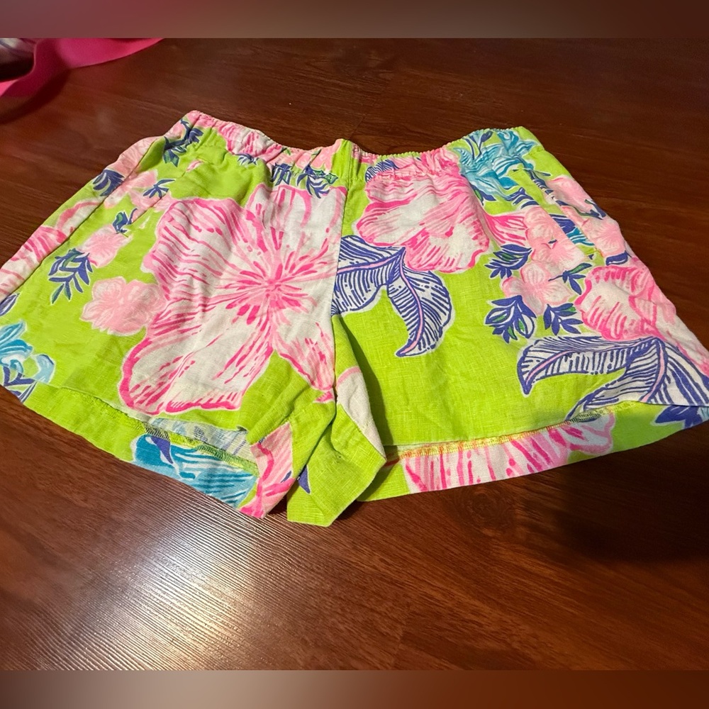 Lilly Pulitzer Lilo Linen shorts
